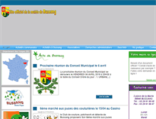 Tablet Screenshot of bussang.fr